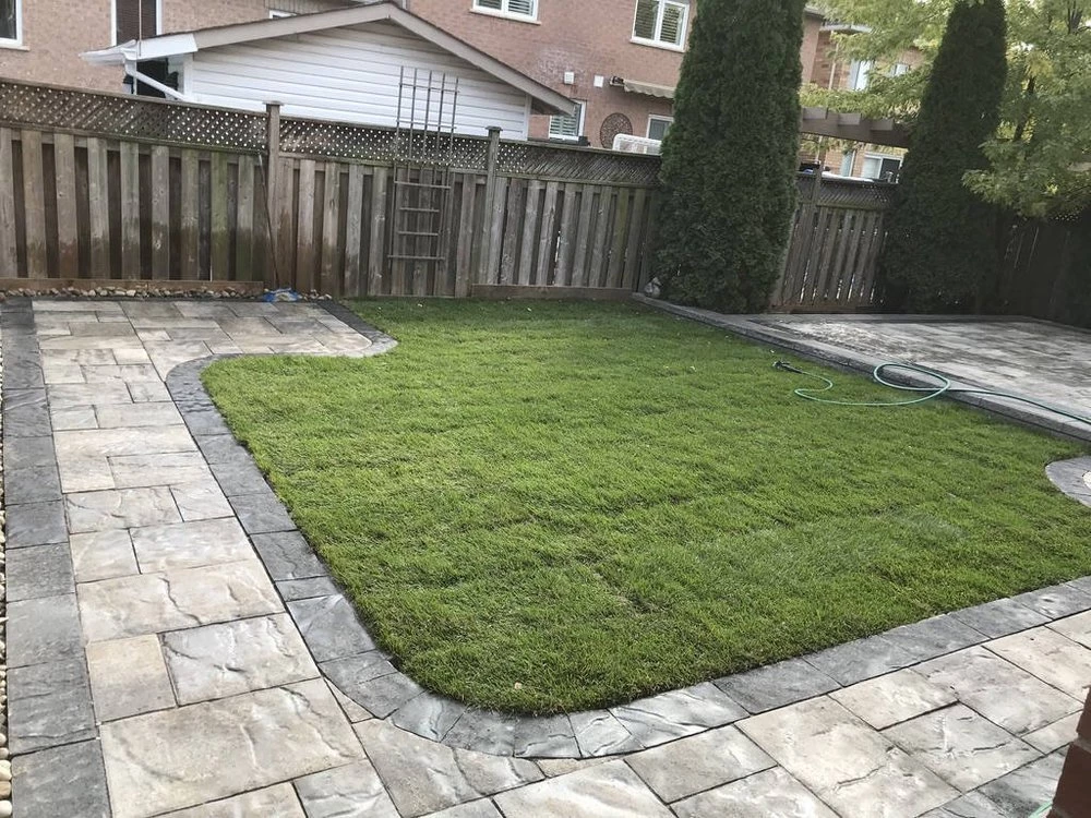 Lawn installation