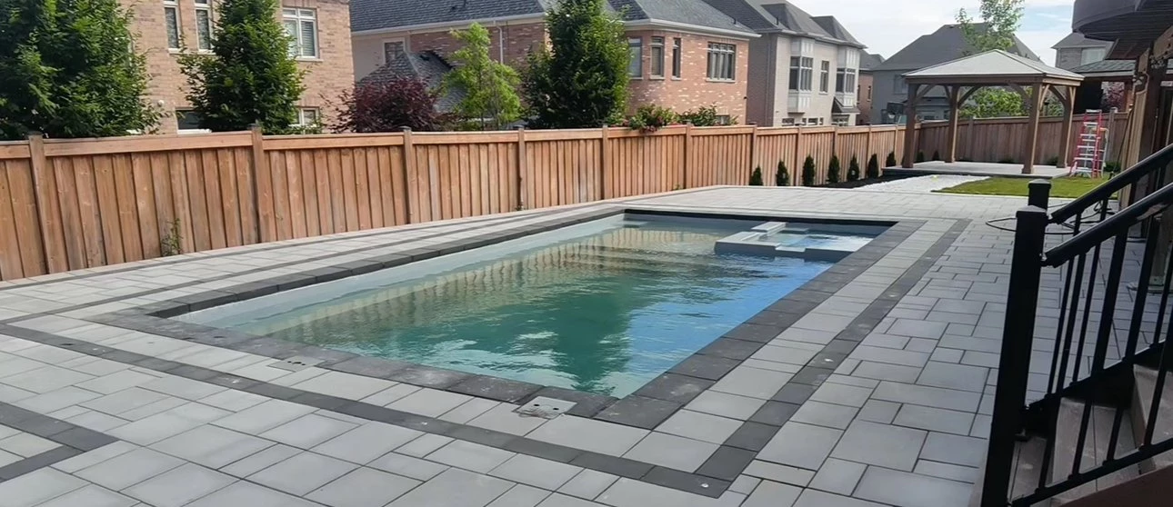 Pool surround gazebo